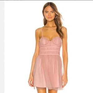 Majorelle  Pink Tulle Dress from Revolve Clothing